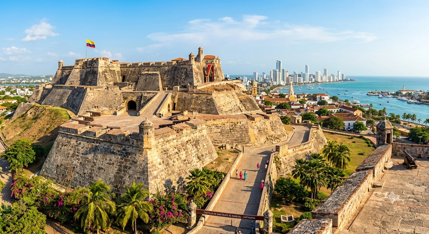 Espaço para foto própria de Castillo San Felipe, Cartagena