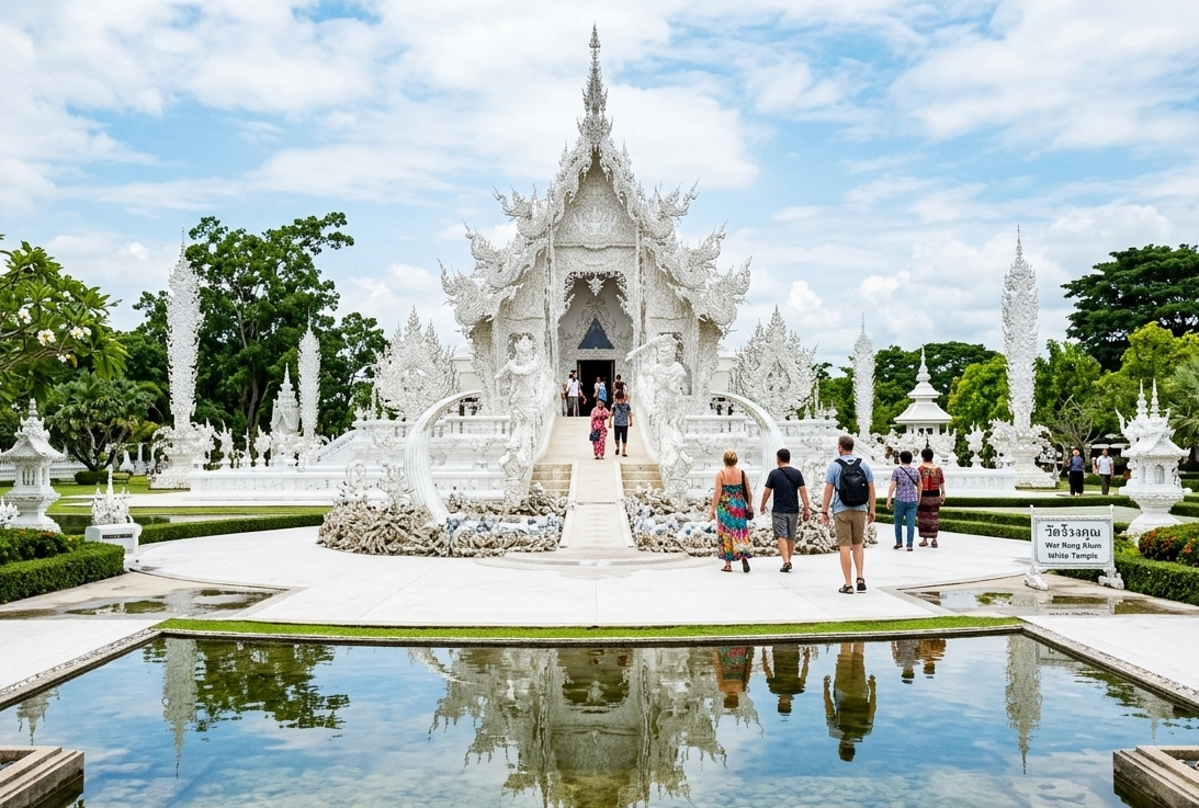 Espaço visual para foto de Chiang Rai