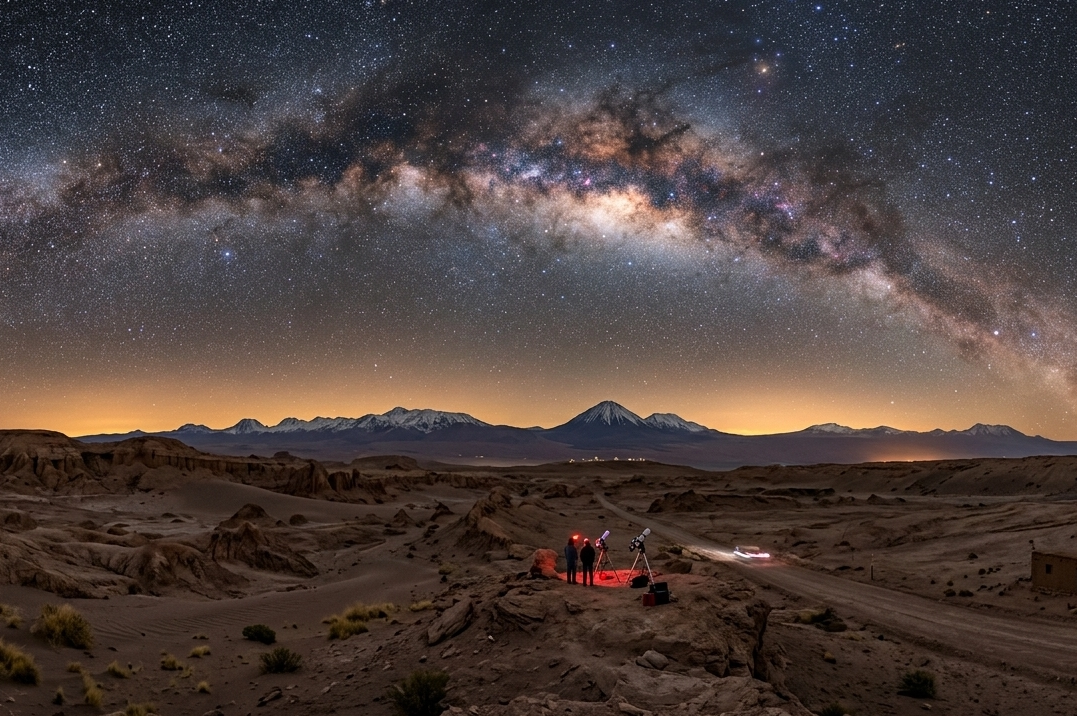 Espaço para foto própria do Deserto do Atacama, Chile