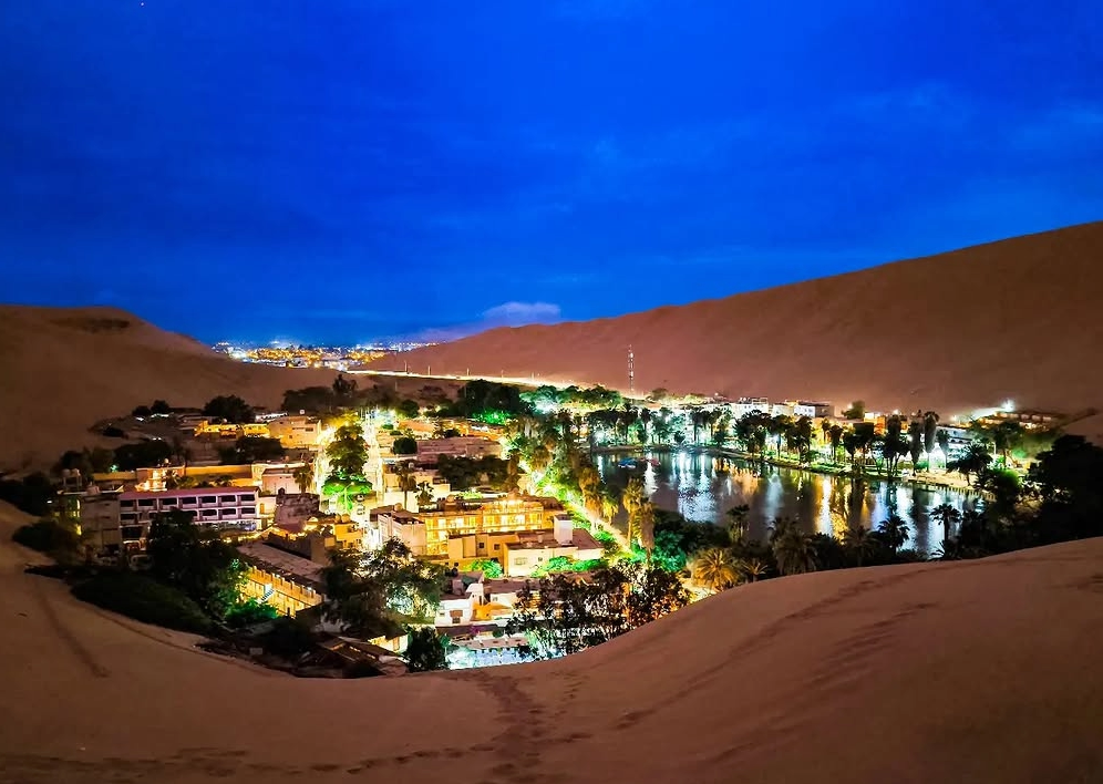 Espaço para foto própria de Oásis de Huacachina, Peru