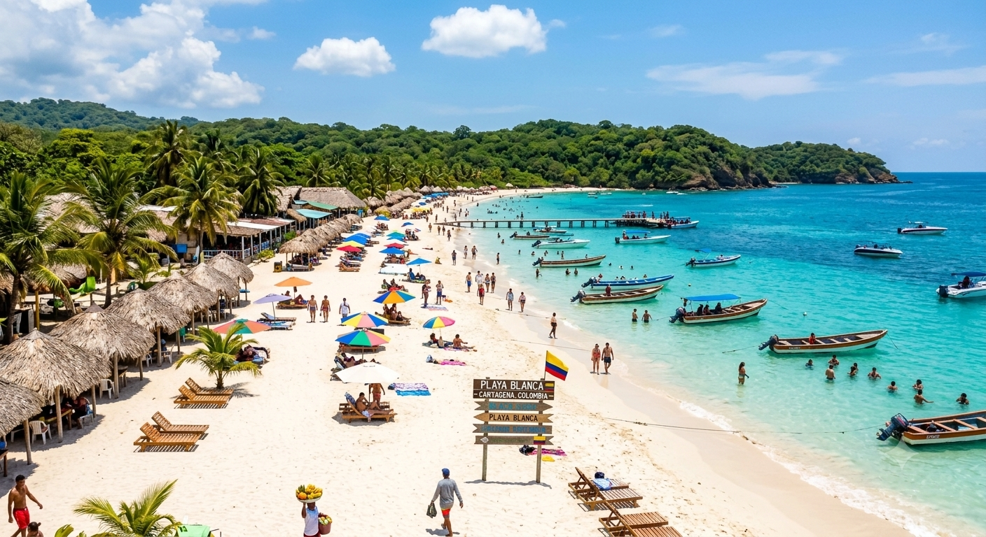 Espaço para foto própria de Playa Blanca e Barú, Cartagena