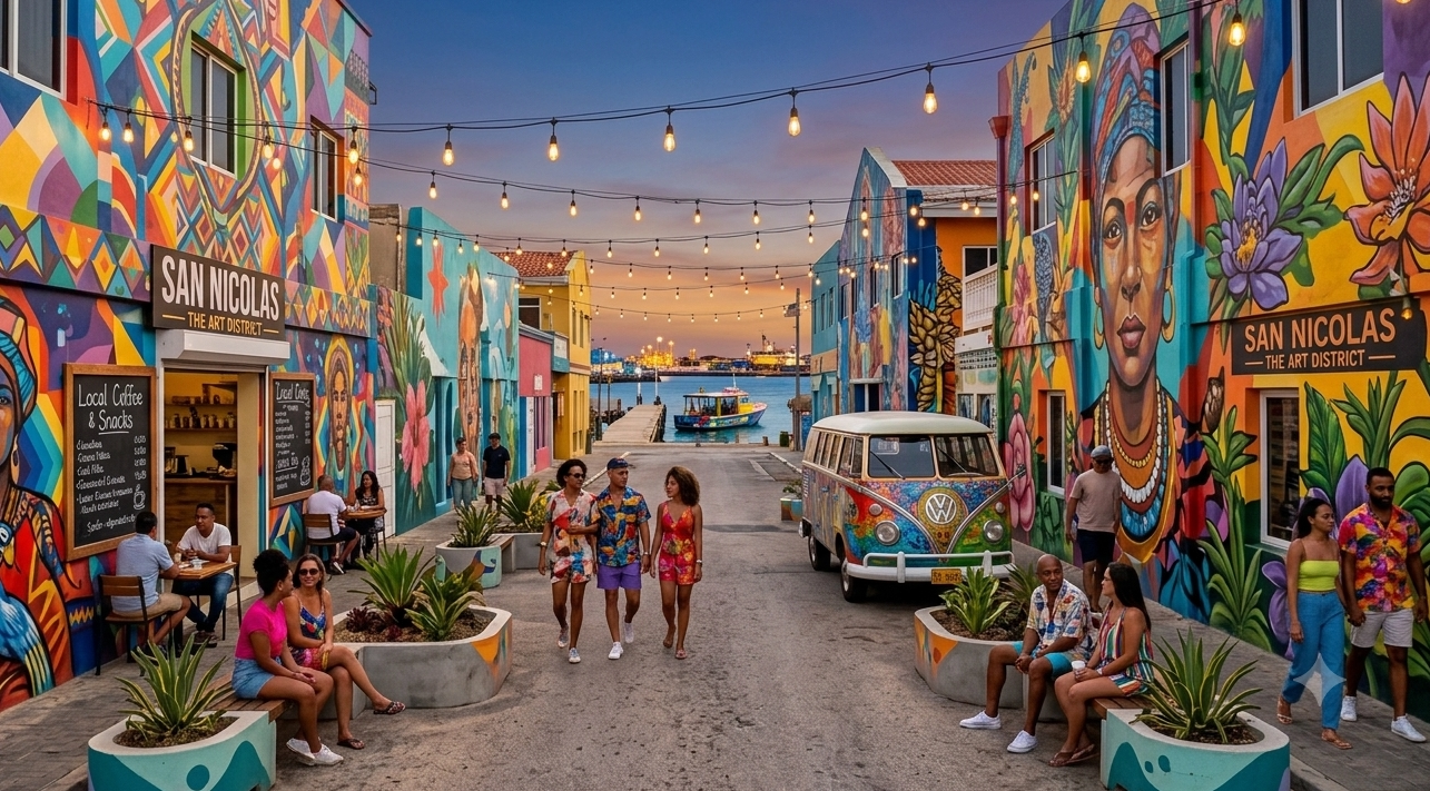 Espaço para foto própria de San Nicolas, Aruba