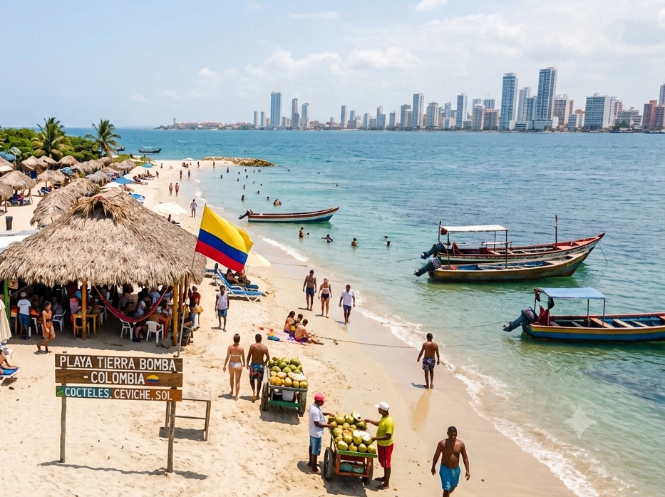 Espaço para foto própria de Tierra Bomba, Cartagena